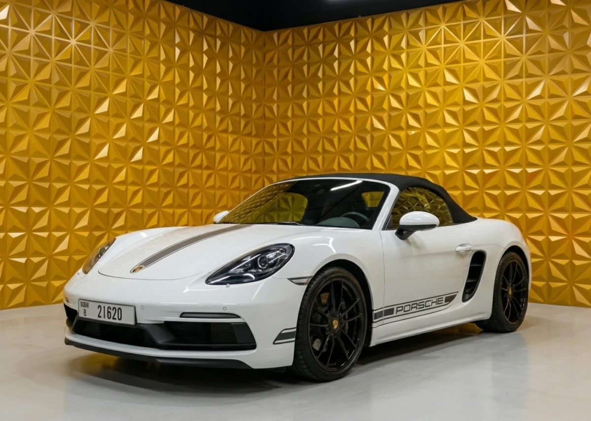 Rent Porsche 718 Boxster 2025 for rent in Dubai