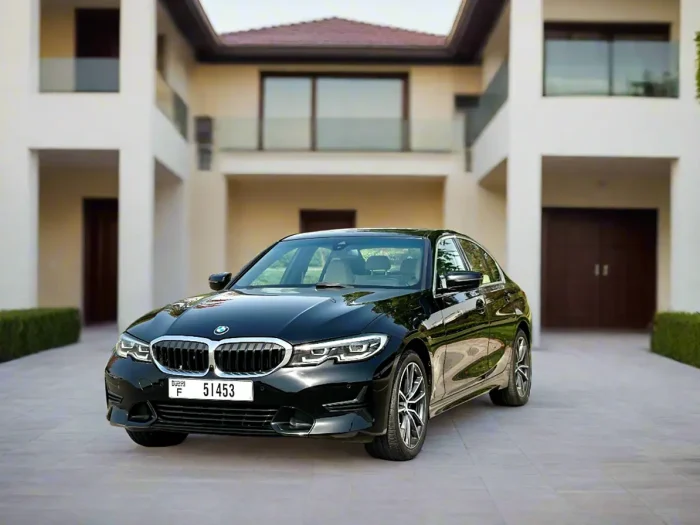 Black 2023 BMW 330i Rental or Similar